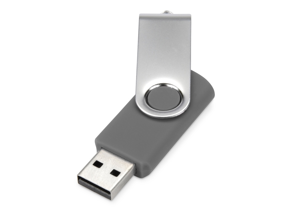 Флеш-карта USB 2.0 8 ГБ Квебек, серый-1