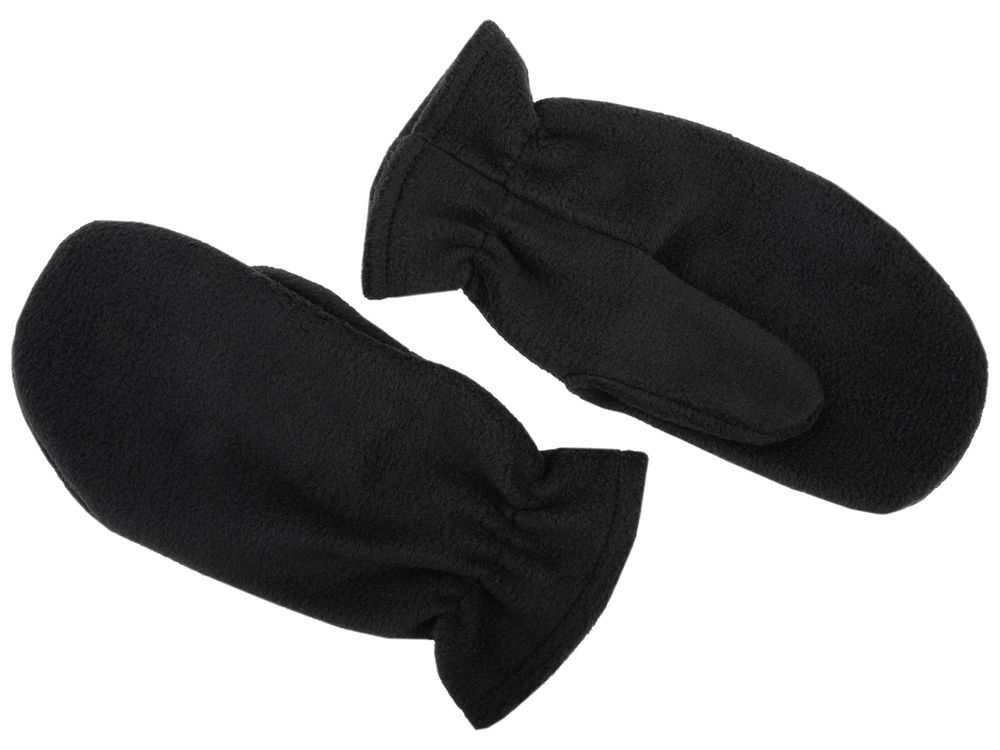 Варежки Fleecy, черные-2