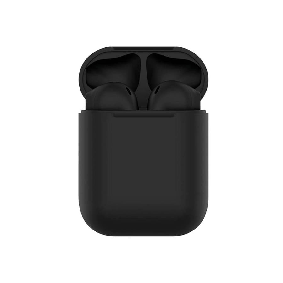 Наушники беспроводные с зарядным боксом TWS AIR SOFT, цвет черный , черный-1