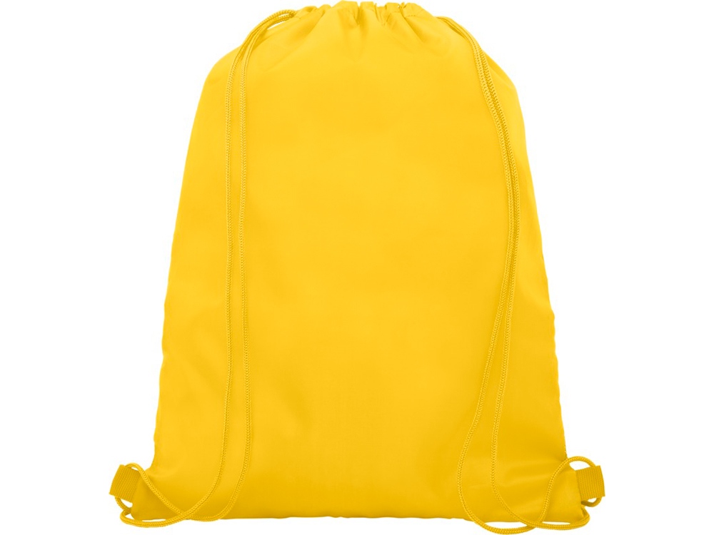Сетчатый рюкзак со шнурком Oriole, желтый-2