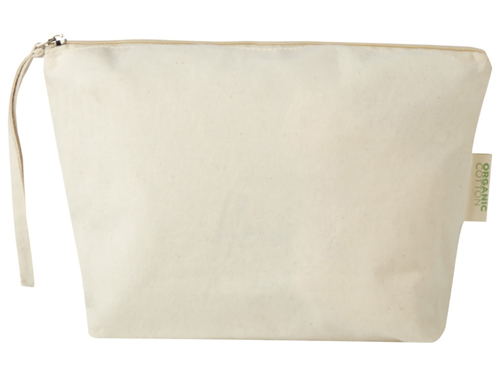 Orissa большая сумка для аксессуаров из органического материала GOTS, 180 г/м², 3 л - Натуральный-1