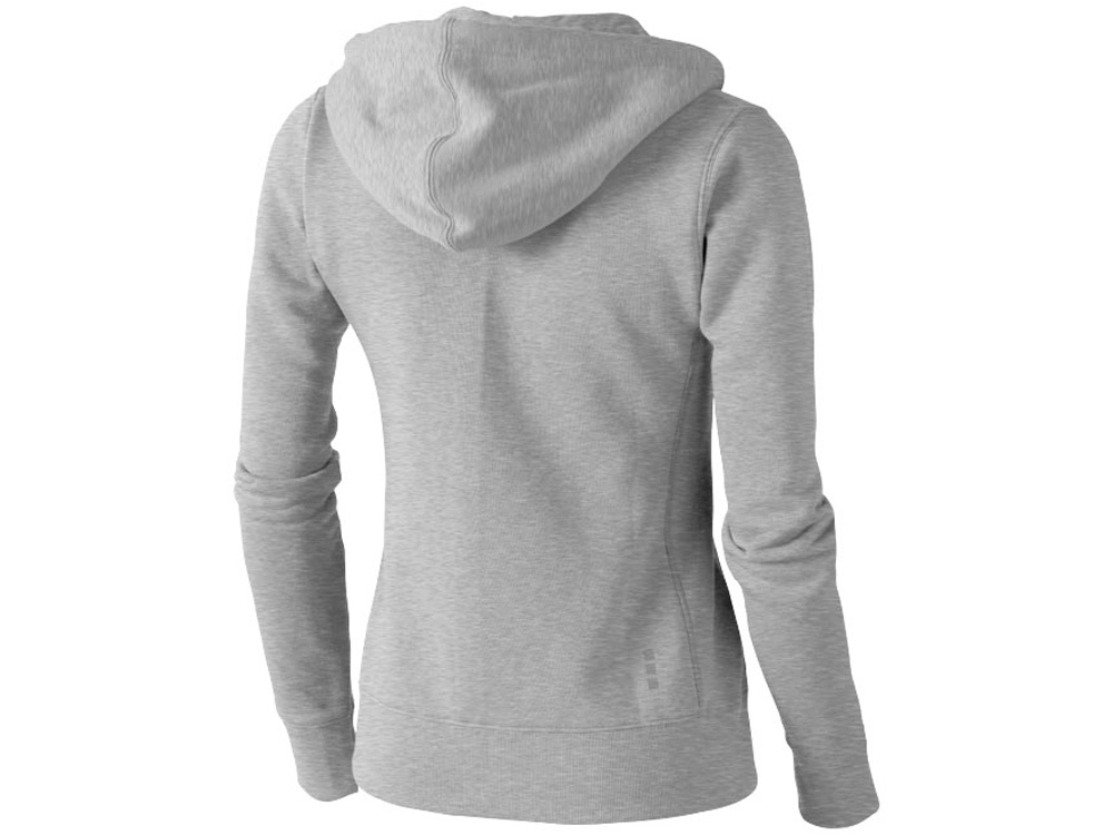 Толстовка Арора женская с капюшоном, серый меланж-1