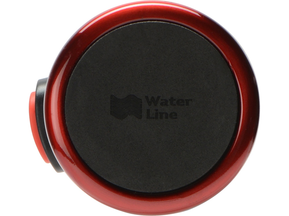 Вакуумная термокружка с кнопкой Upgrade, Waterline, тубус, красный-7