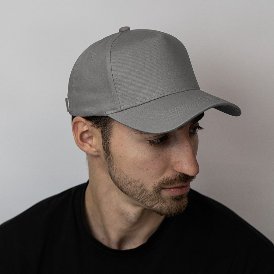 Бейсболка BREEZE 150, серый-1