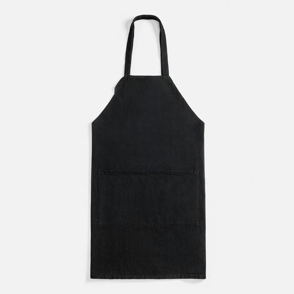 Фартук джинсовый E2, черный-2
