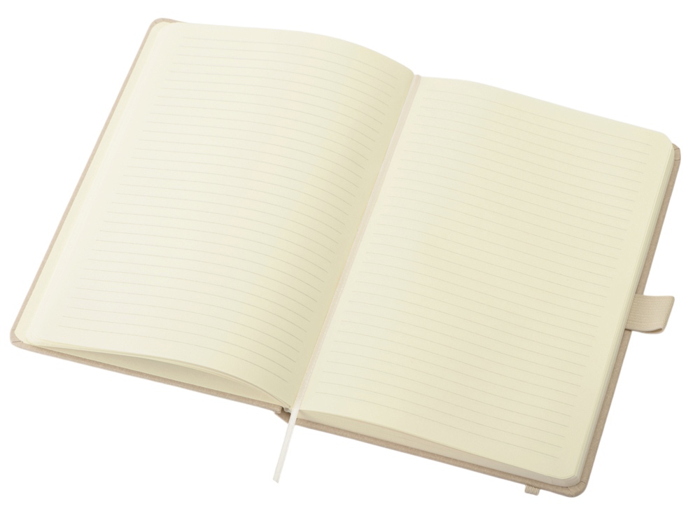 Блокнот А5 Snow Hard твердая обложка, 80 листов 70 гр/м2, натуральный-2