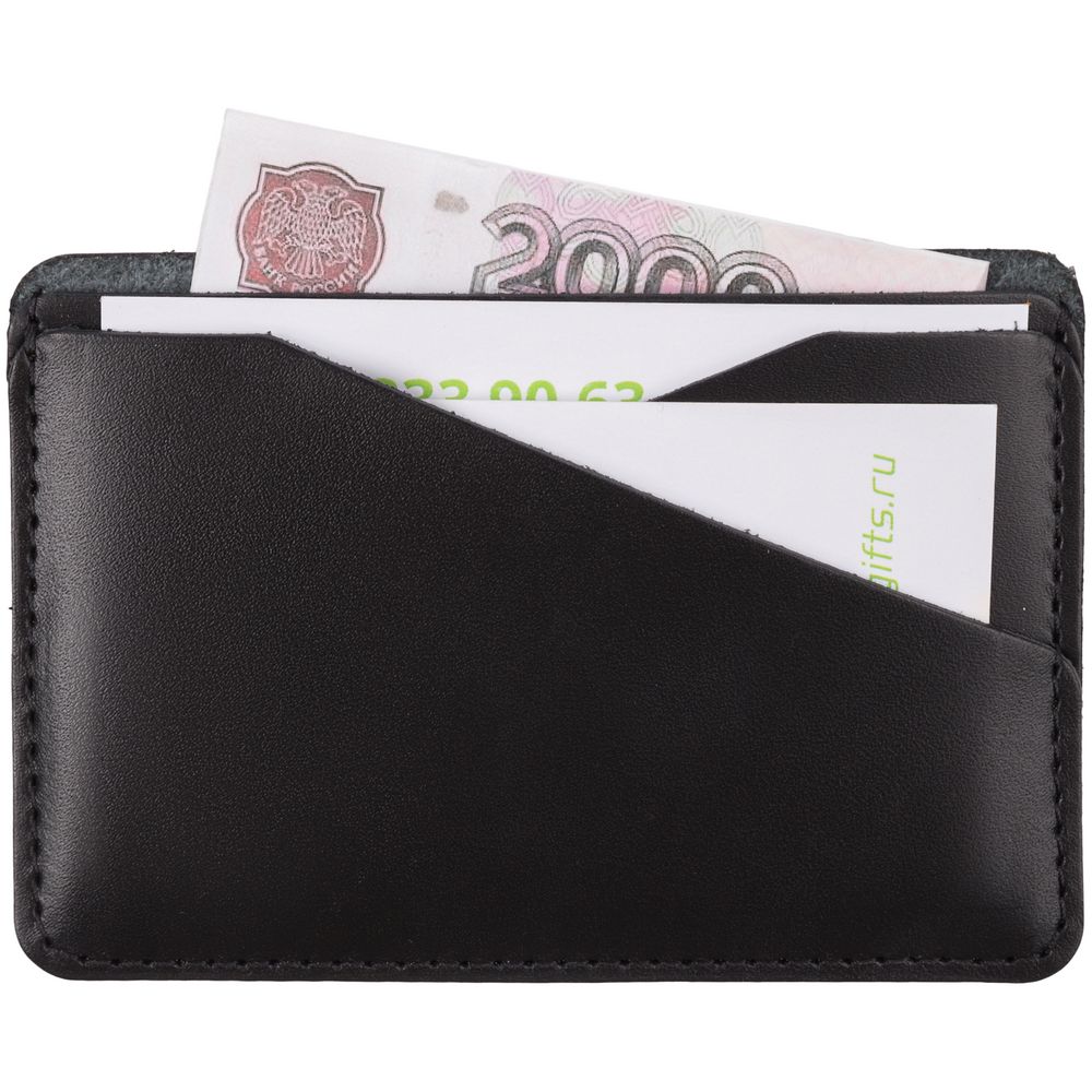 Чехол для карточек inStream, черный-3