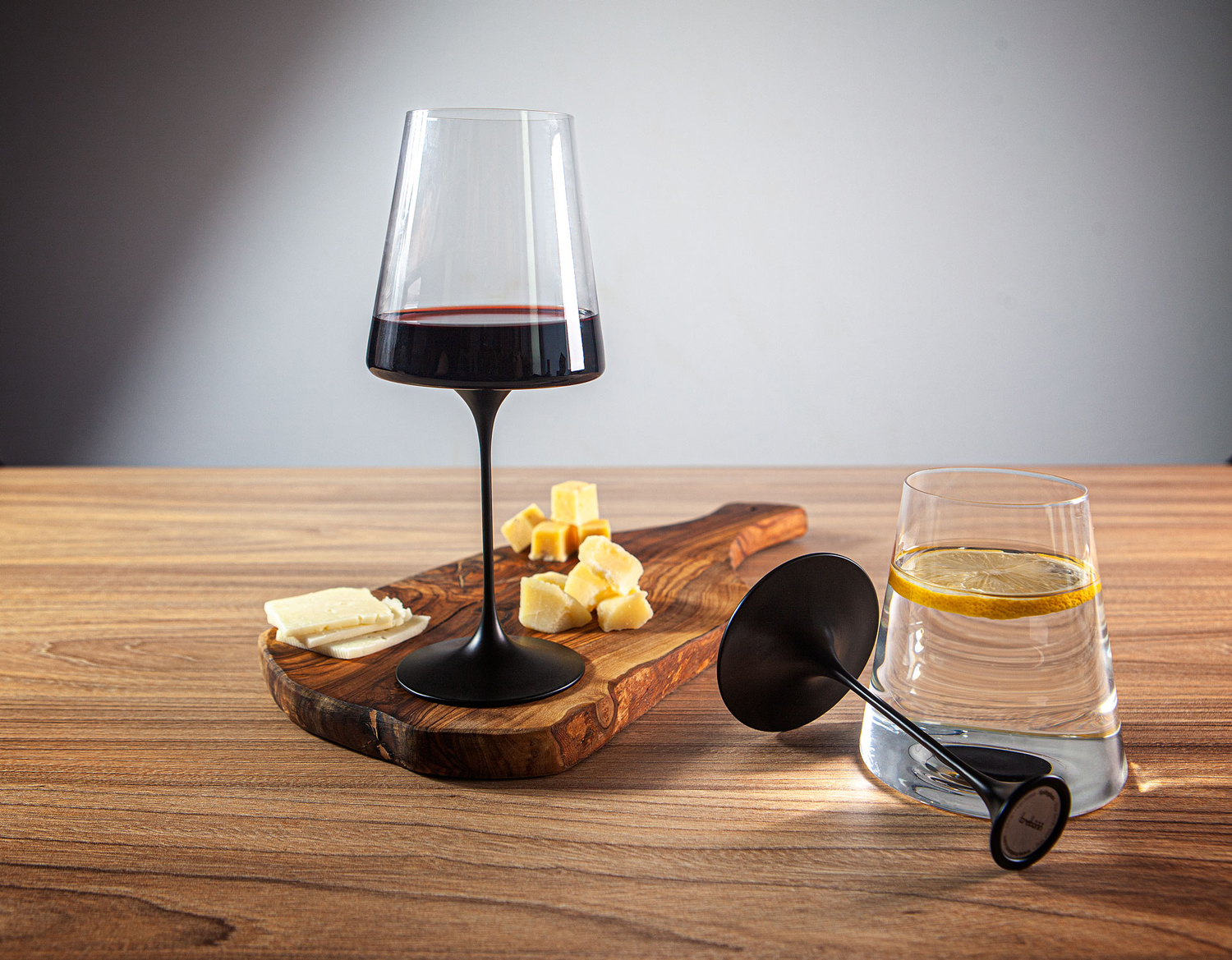 Хрустальный бокал для игристого вина на магните Trebonn SplitGlass, 2 шт, 320 мл-8