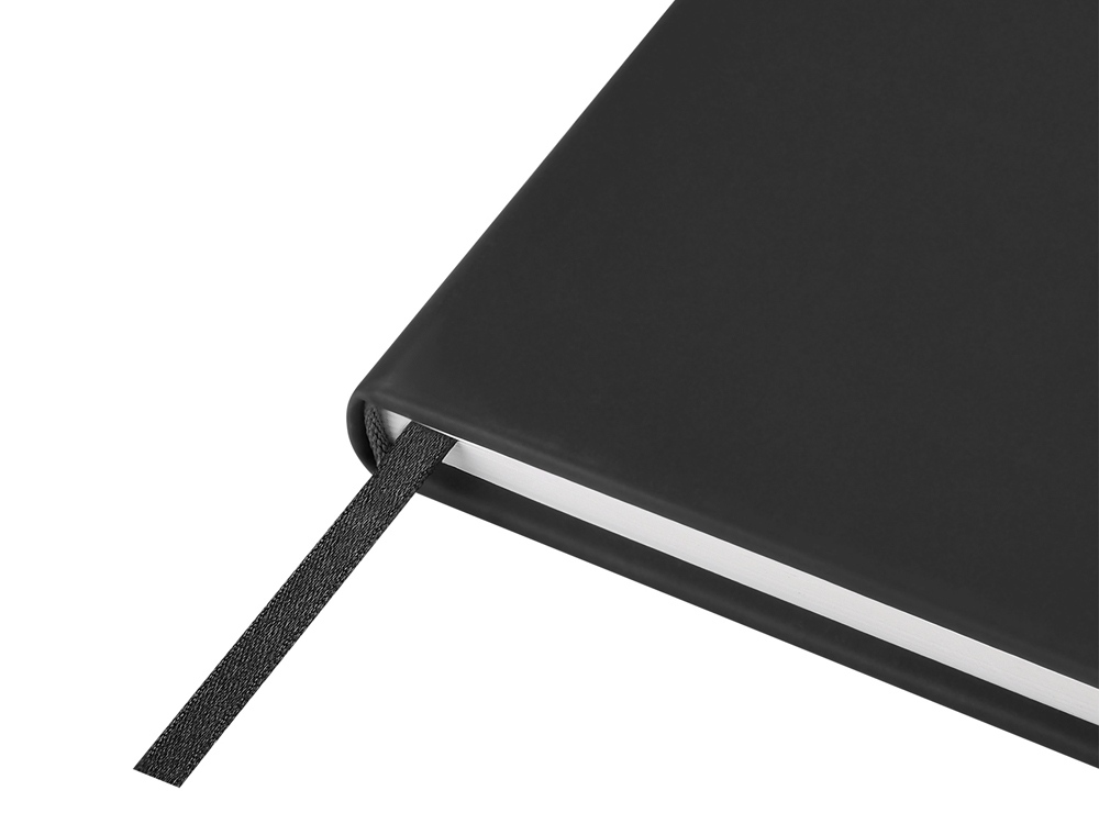 Еженедельник с каменной бумагой А5+ Carrara, черный-5