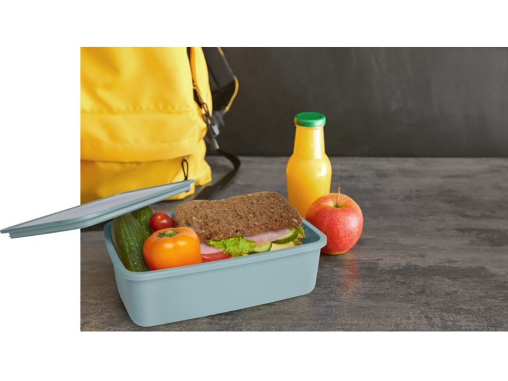 Dovi Контейнер для завтрака из переработанного пластика , мятный-3