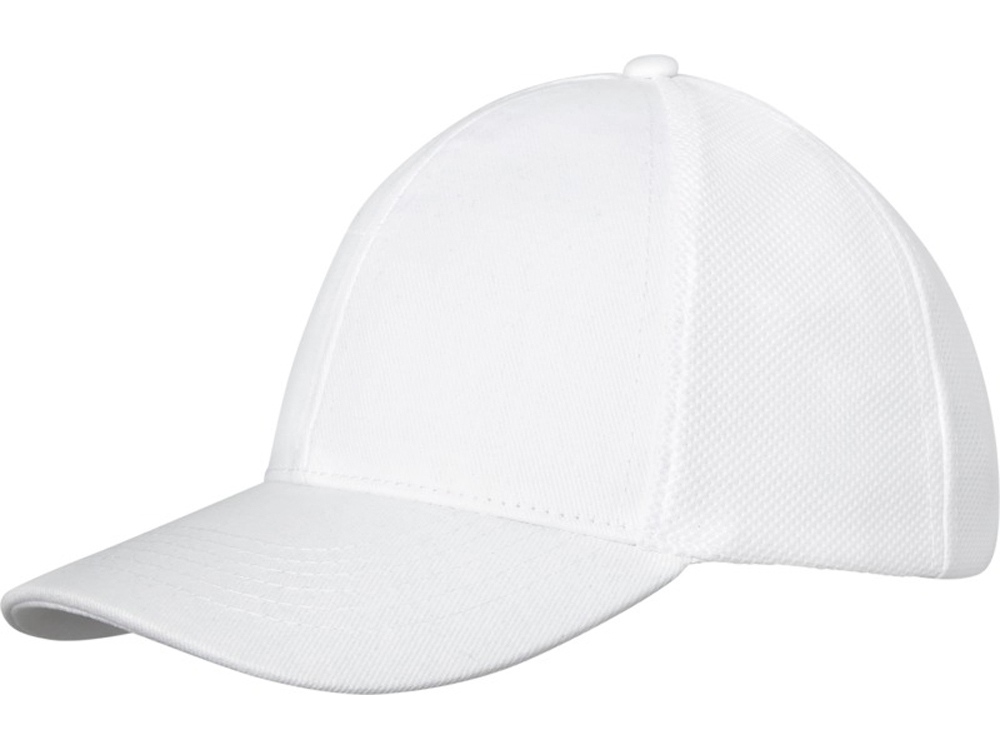 Кепка-бейсболка Drake, 6-панельная, изготовлена из хлопка, белый-0