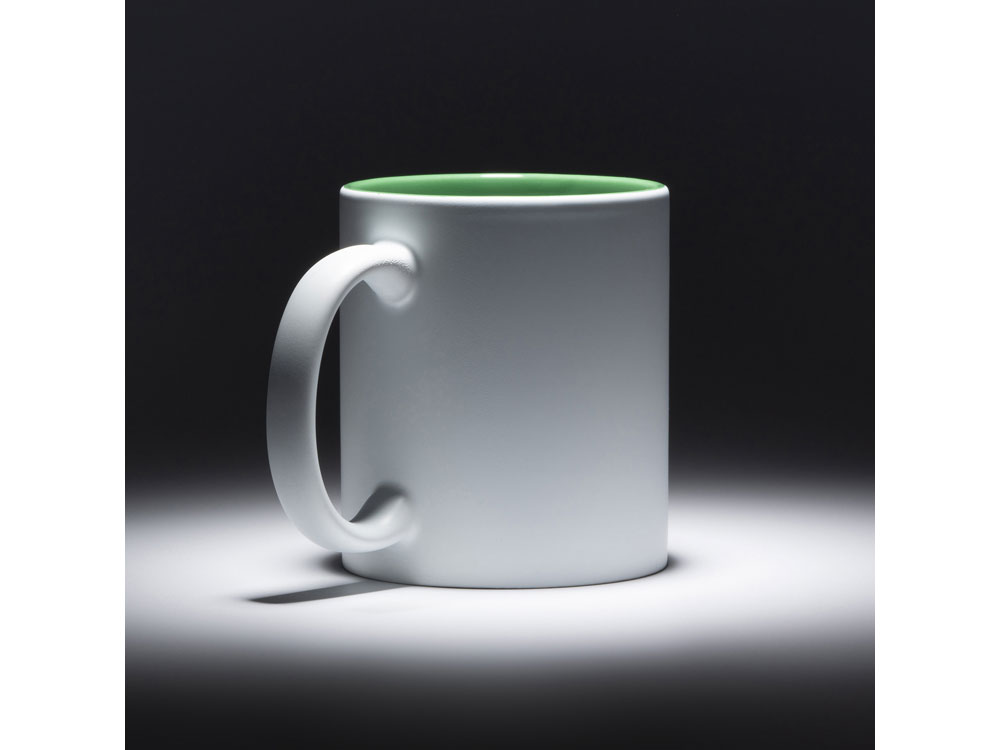 Керамическая кружка ROIBO на 350 мл, папоротниковый-1