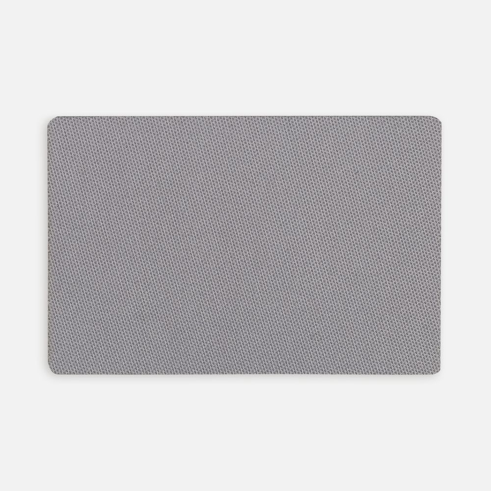 Наклейка тканевая Lunga, L, серая-0