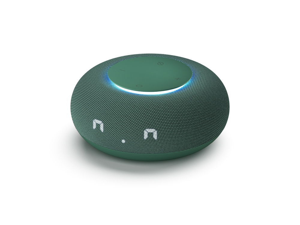 Умная колонка VK Капсула Мини с голосовым помощником Марусей, хвойный зеленый-0