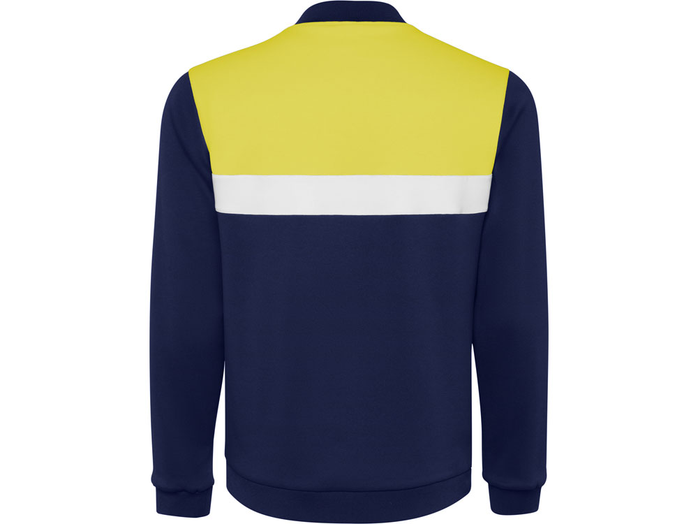 Спортивная куртка Leros унисекс, желтый/синий нэйви-1