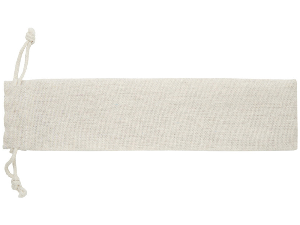 Набор столовых приборов из нержавеющей стали и бука Root из 5 предметов - Натуральный-3