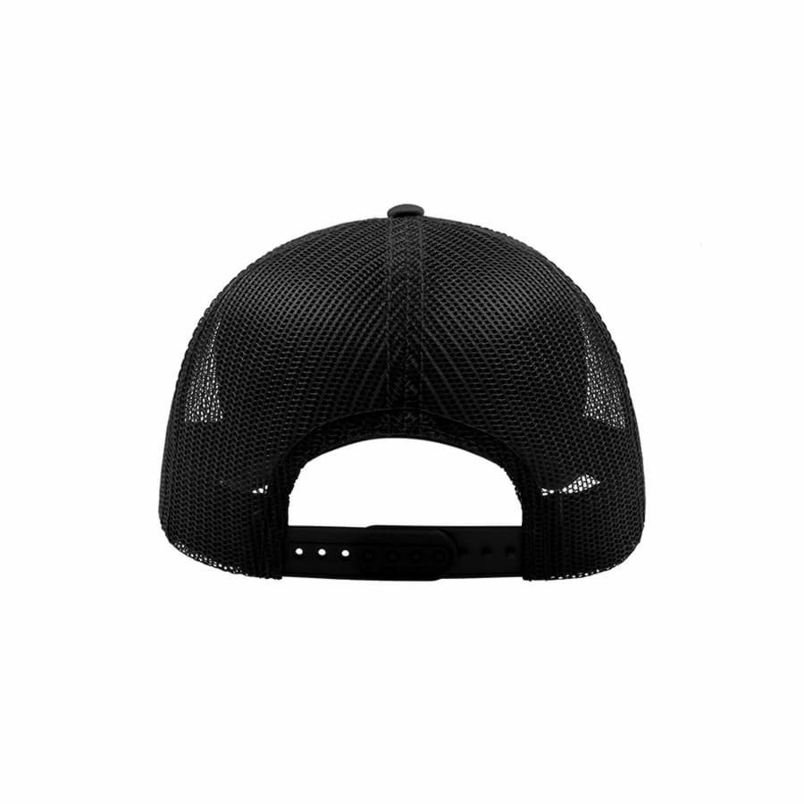 Бейсболка RAPPER, 5 клиньев, пластиковая застежка, черный-5