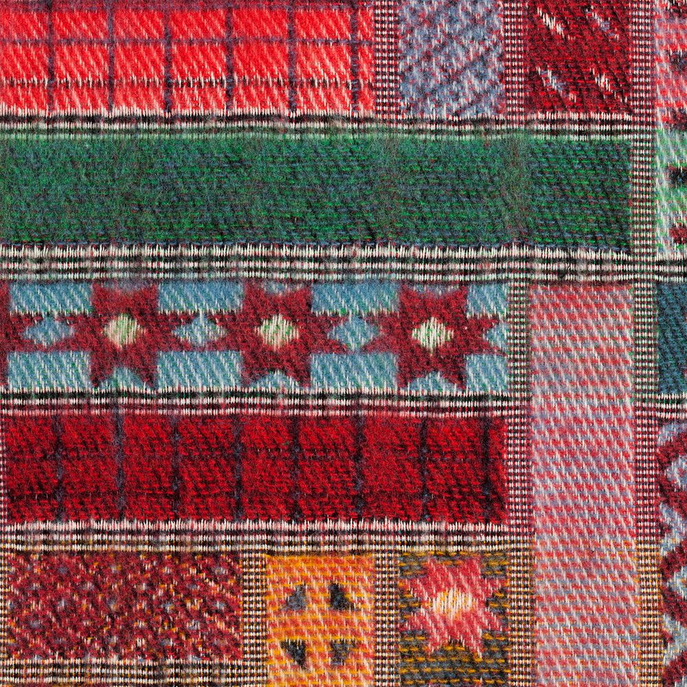 Плед Baltimora, бордовый-2