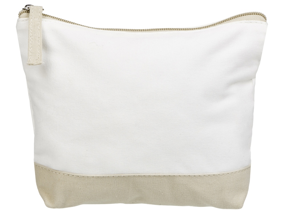 Косметичка хлопковая Cotton, белый/бежевый-2