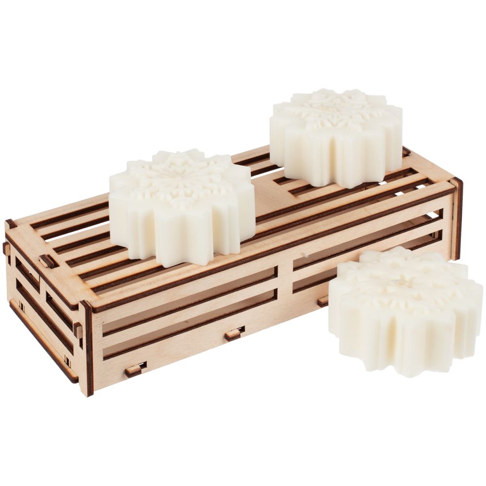 Набор свечей Snowflame, 8 см-1