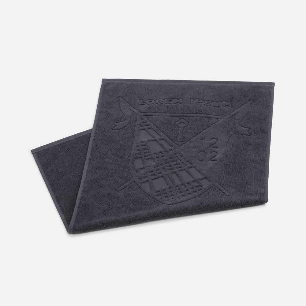 Полотенце на заказ Surpass с рельефным логотипом, среднее-1