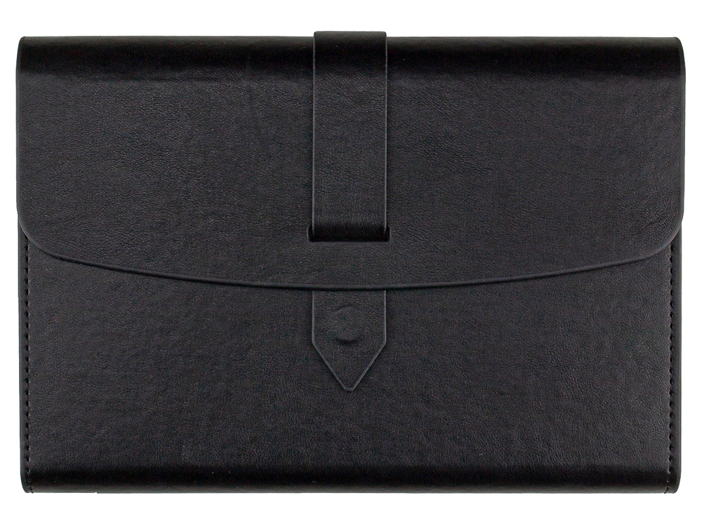 Ежедневник недатированный А5 Senate с магнитным клапаном, черный-1