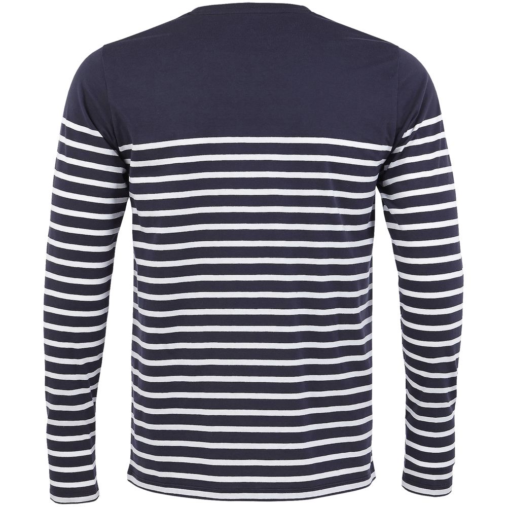 Футболка мужская с длинным рукавом Matelot LSL Men, синяя с белым-1