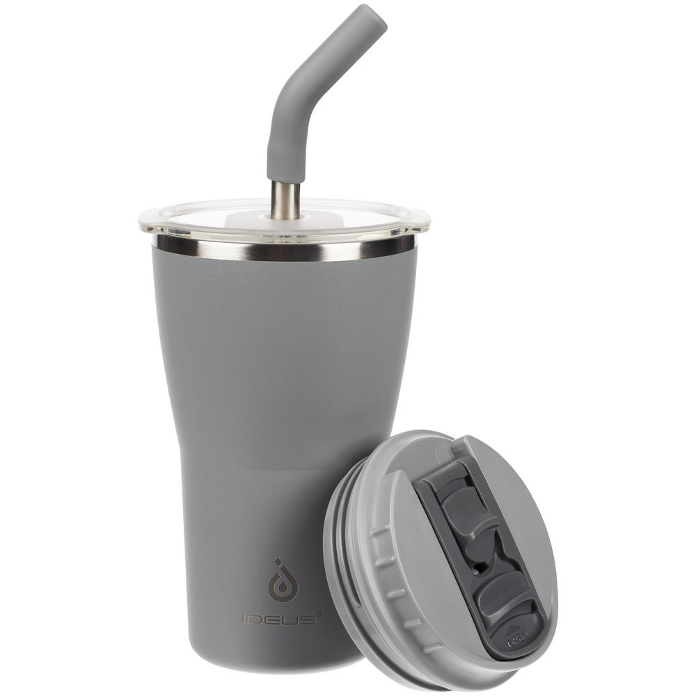 Термостакан Sapporo, серый-1