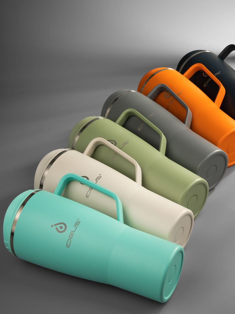 Термостакан Kasumigaoka, оранжевый-6