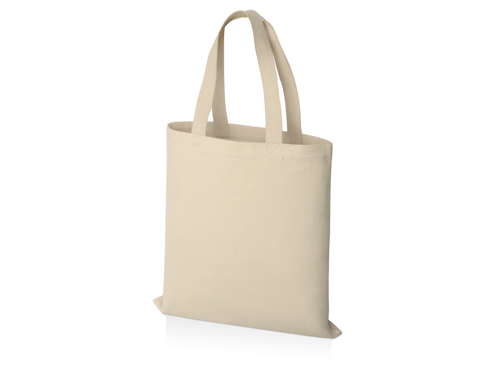Сумка для шопинга Steady из хлопка с парусиновыми ручками, 260 г/м2, натуральный-1
