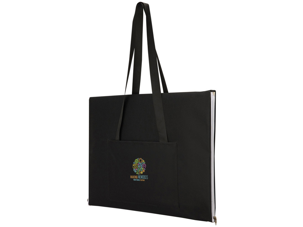 Плед для пикника Laytote - сплошной черный-3