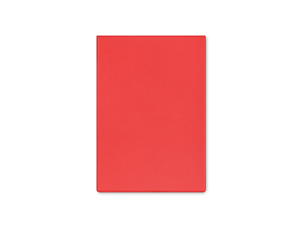 Планшет на магнитах без крышки из экокожи Favor, красный-1