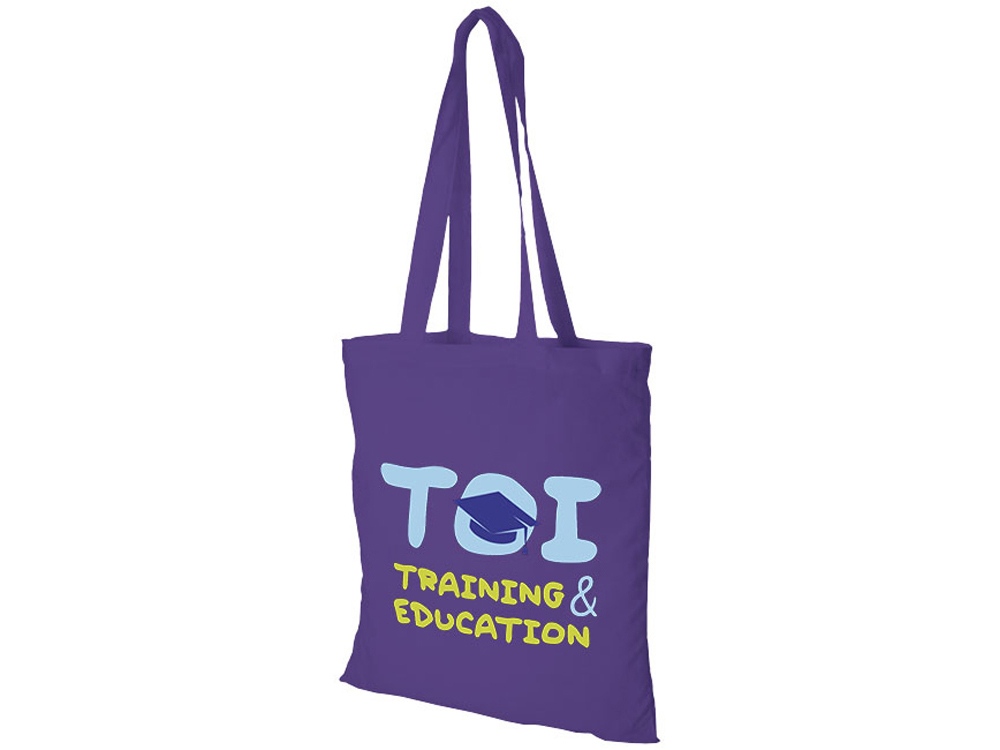 Хлопковая сумка Madras, лавандовый-2