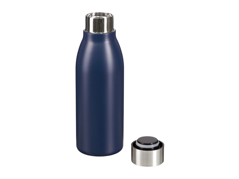 Вакуумная термобутылка Brottle, темно-синий-1