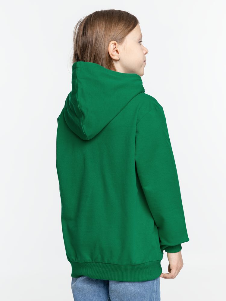 Худи детское Kirenga Kids 2.0, зеленое-2
