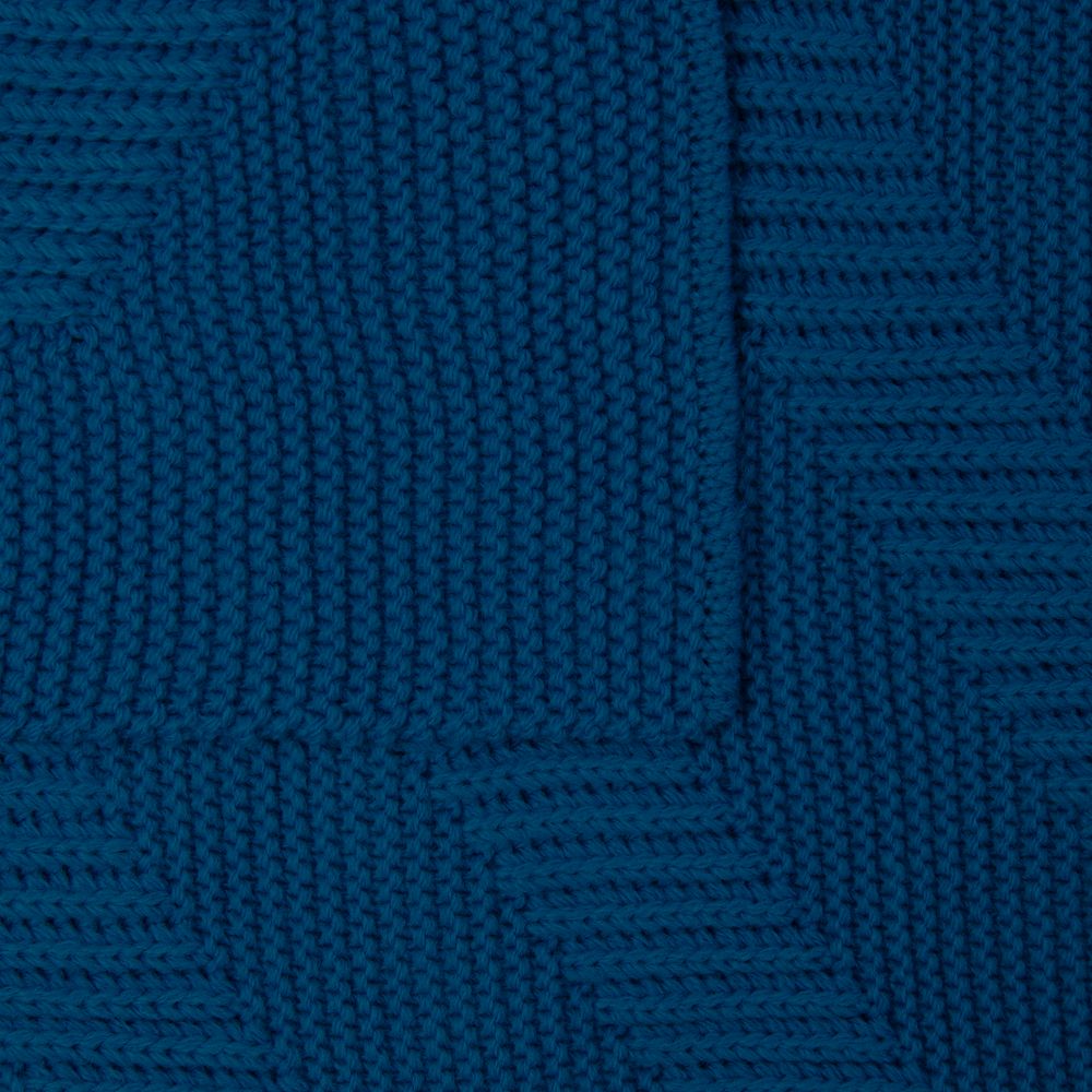 Плед Locus Solus, синий (морская волна)-1