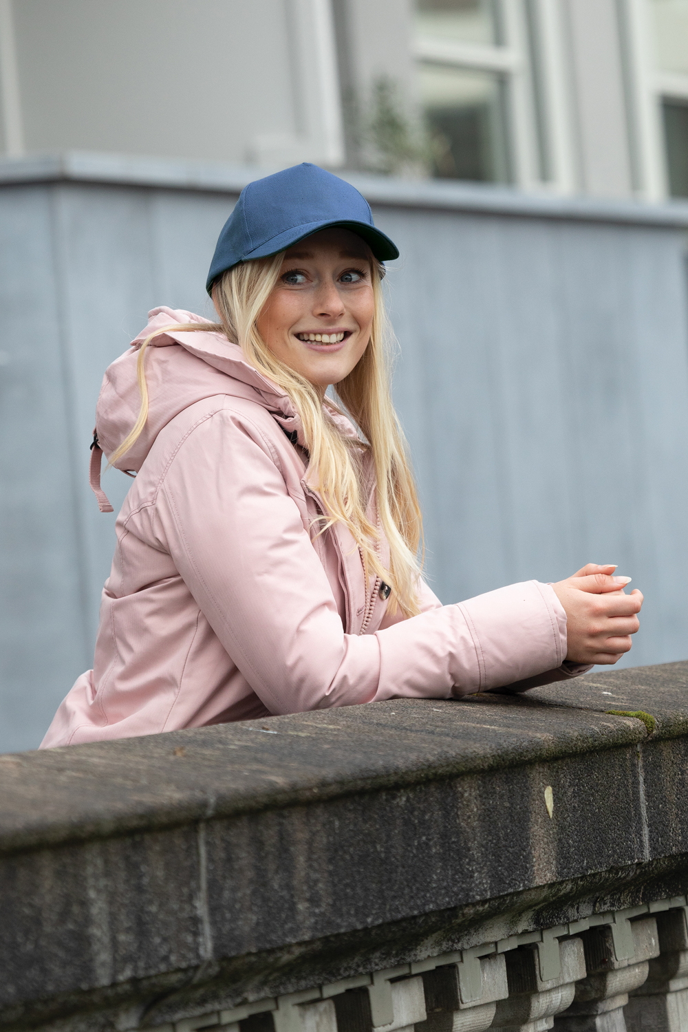 Бейсболка Impact из переработанного хлопка AWARE™, 5 клиньев, 280 г/м2-4