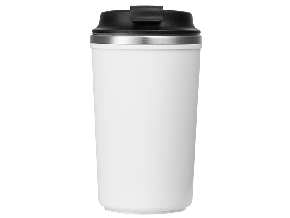 Герметичная термокружка на присоске Kick, 350 мл, белый-4