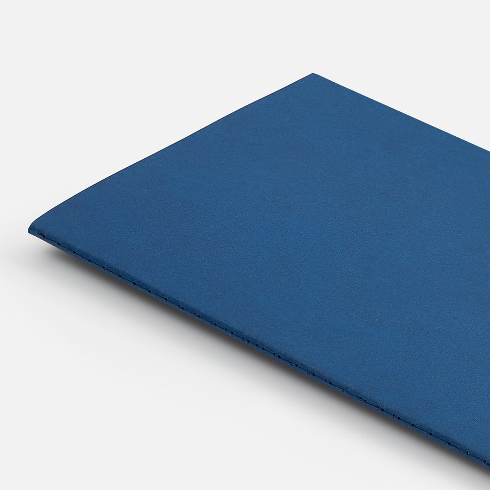 Блокнот Marco в клетку, синий-3