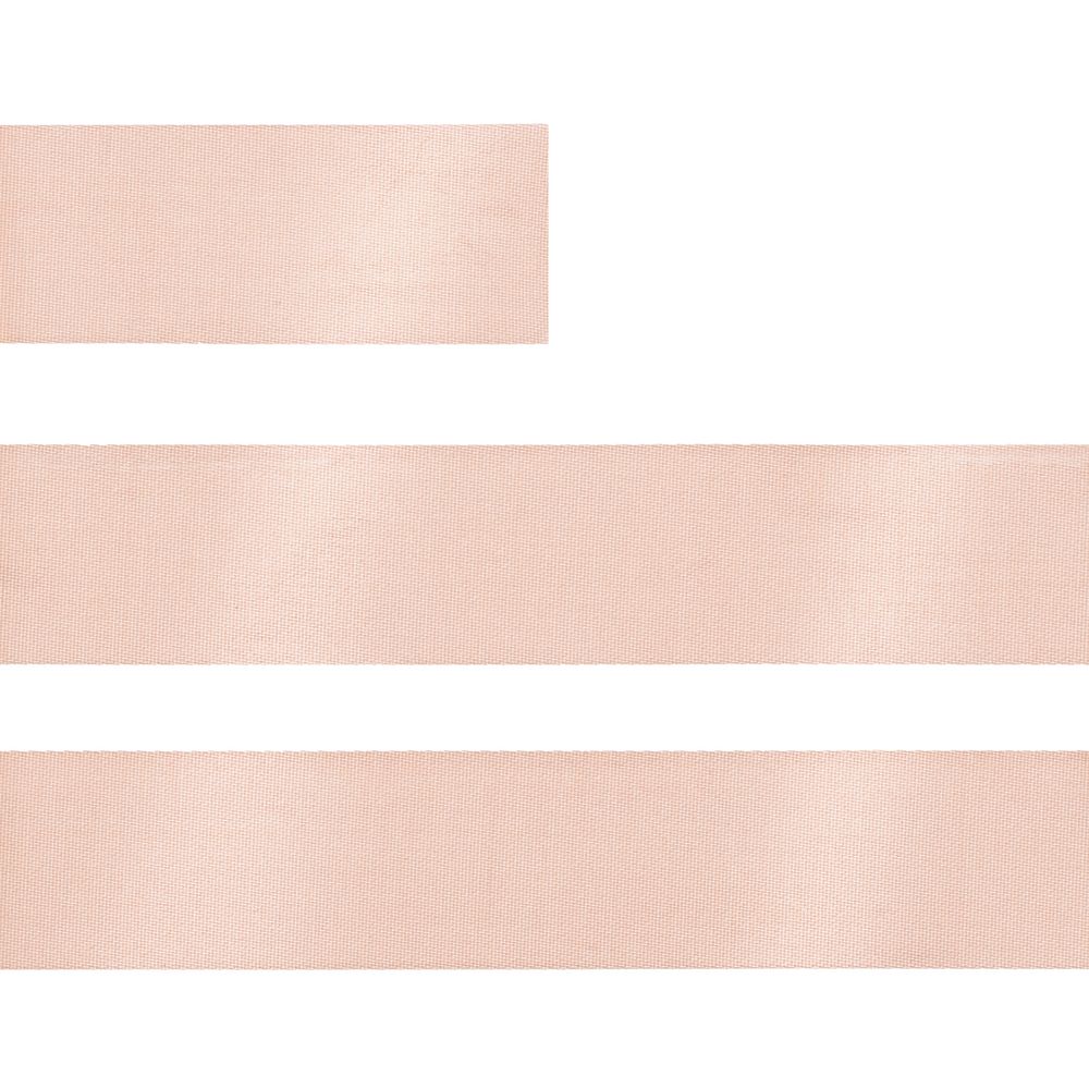 Лента сатиновая Satin 20 XXL, светло-бежевая, 240 см-1