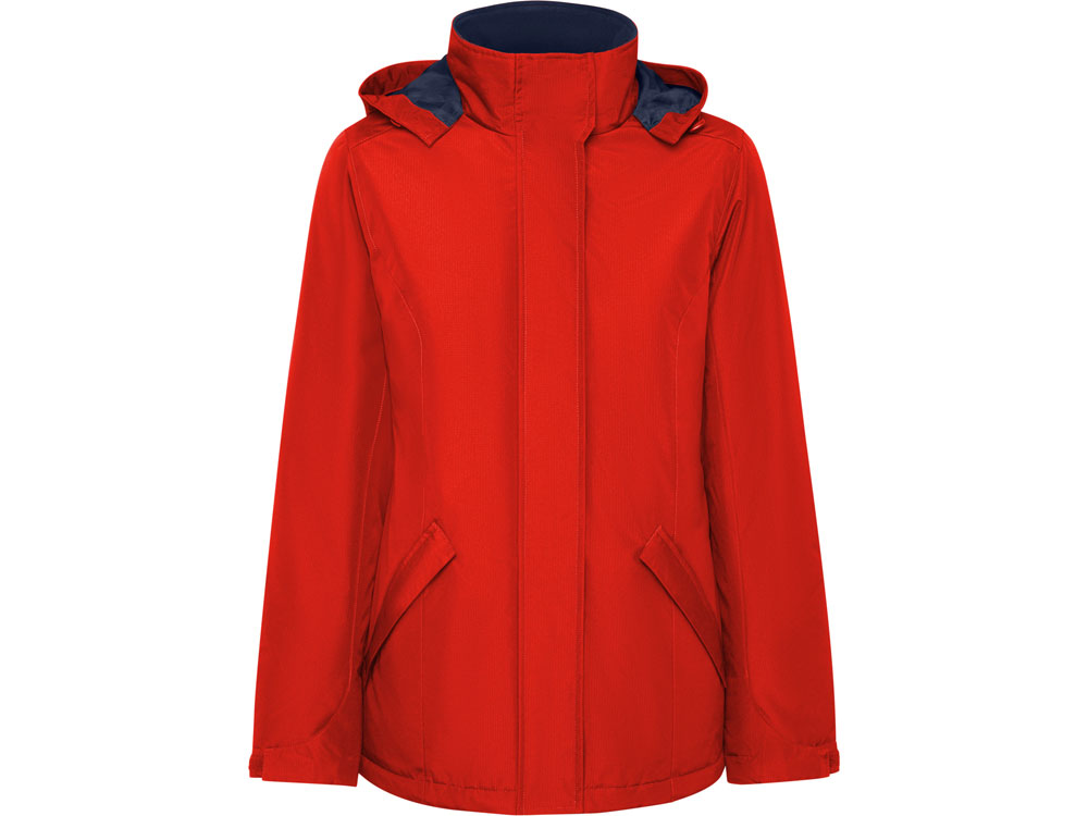 Парка утепленная America женская, красный-0