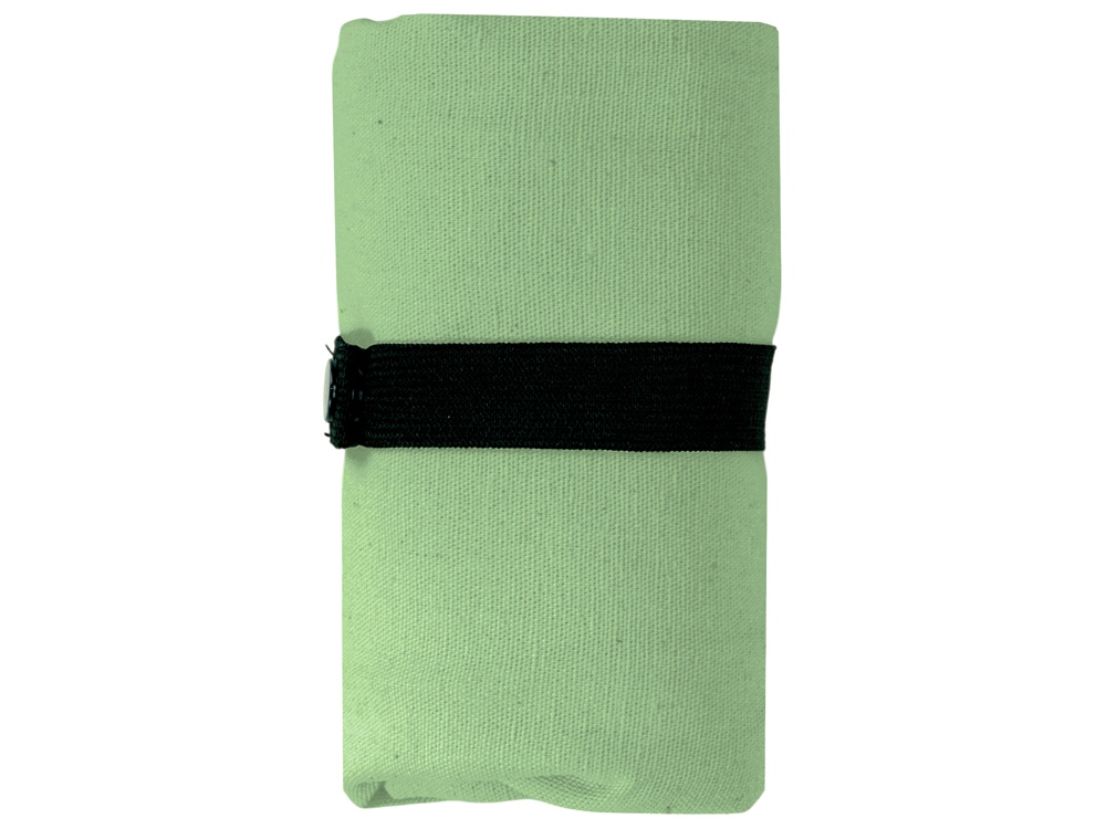 Сумка Fixy из переработанного хлопка с фиксирующей эластичной лентой, зеленое яблоко-10