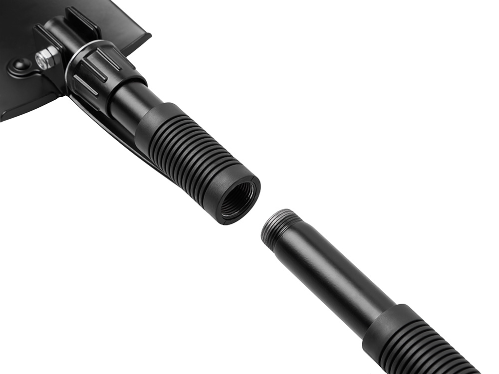 Складная лопата c чехлом Spade, черный-2