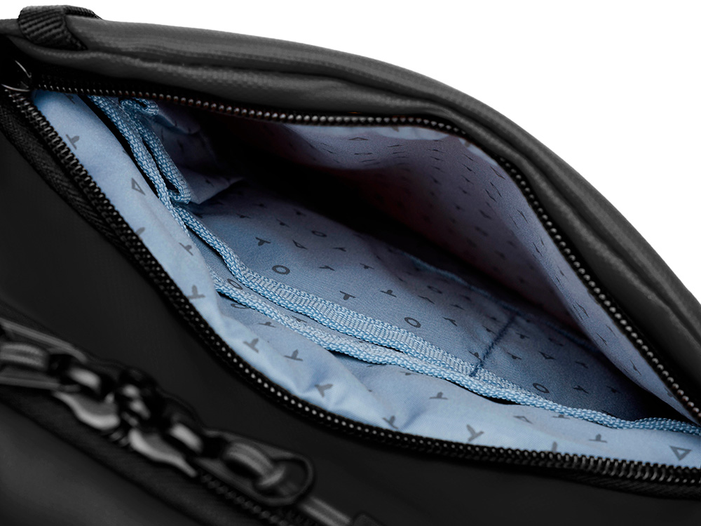 Рюкзак TORBER РИТМ, черный, полиэстер 900D с PU покрытием, 45 х 32 х 20 см-6