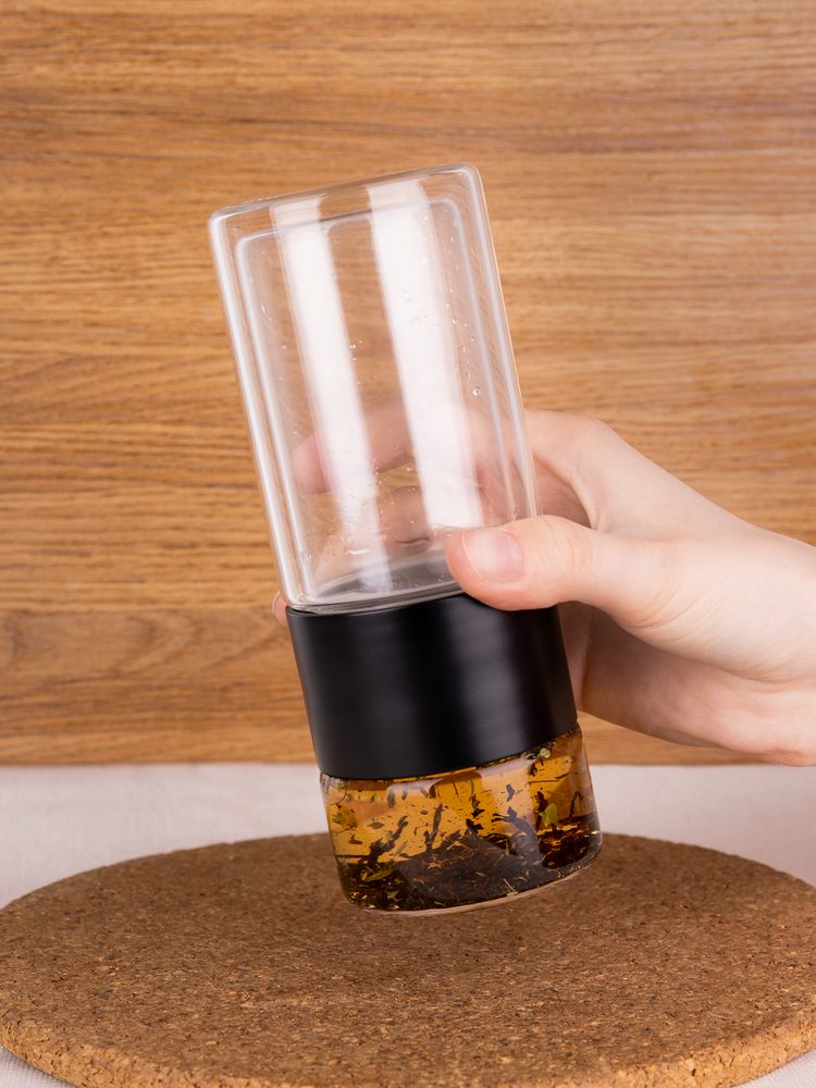 Бутылка для заваривания Cultivar, черная-7