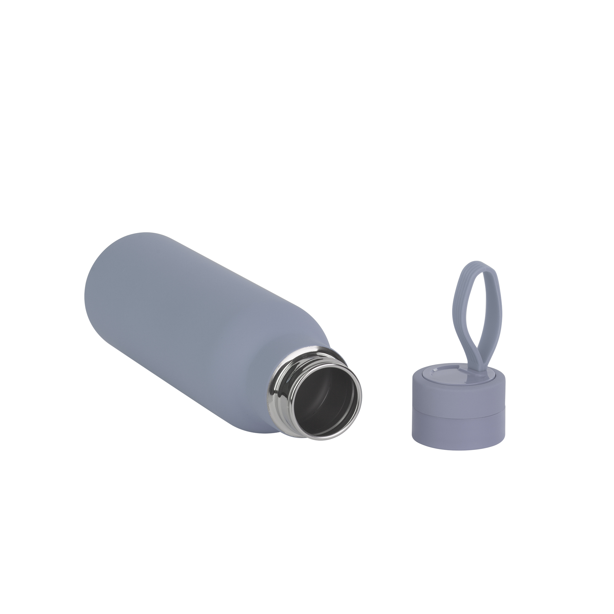 Бутылка для воды "Фитнес" 700 мл, покрытие soft touch-3