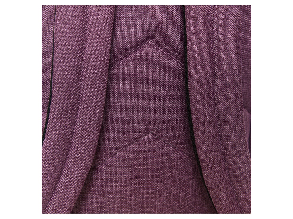 Рюкзак TORBER ГРАФФИТИ, фиолетовый с карманом черного цвета, полиэстер меланж, 42 х 29 x 19 см-4