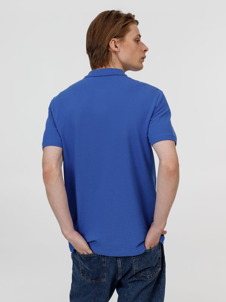 Рубашка поло унисекс Pulse, ярко-синяя (royal)-6