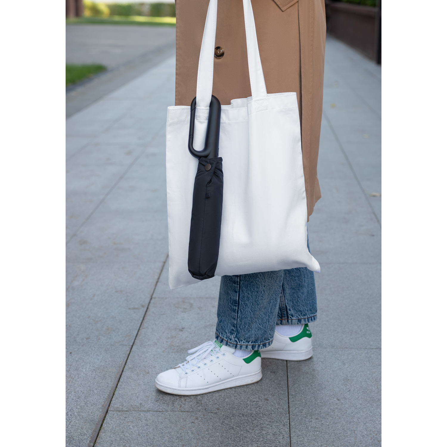 Зонт складной Azimut, черный-13