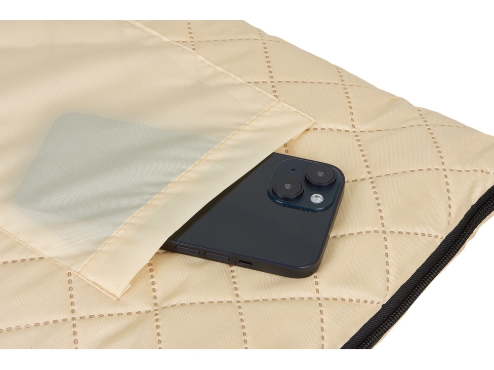 Плед для пикника Ridge, 115 х 140 см, цвет бежевый-5